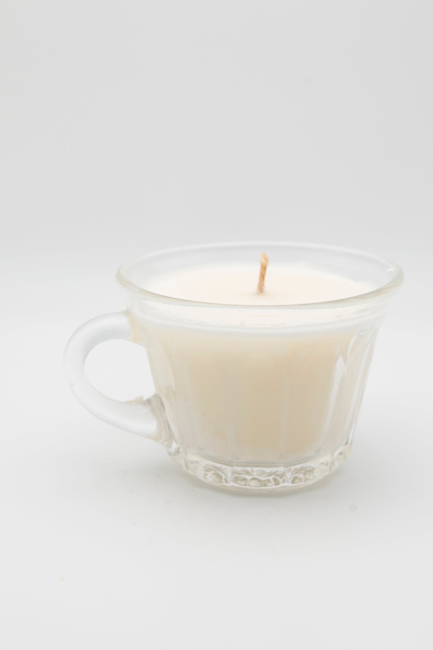vertical line designed teacup