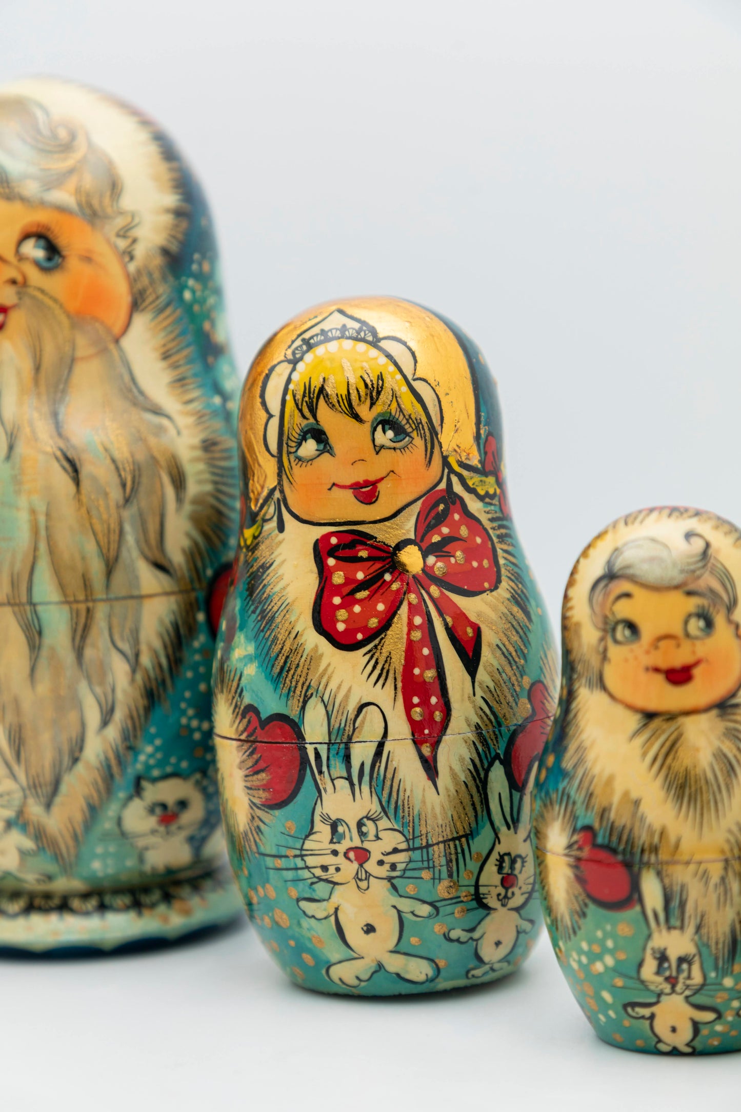 vintage nesting doll set