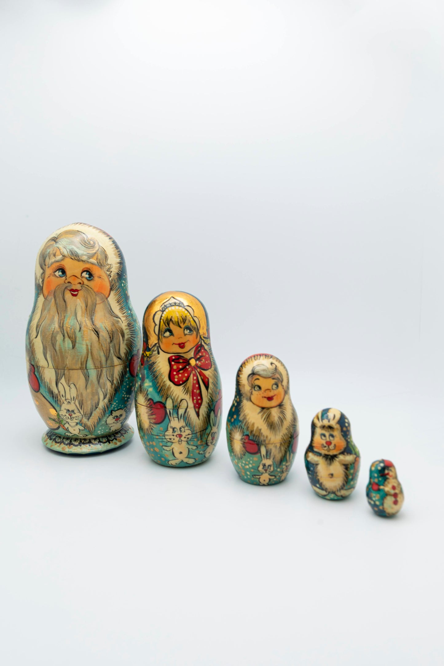 vintage nesting doll set