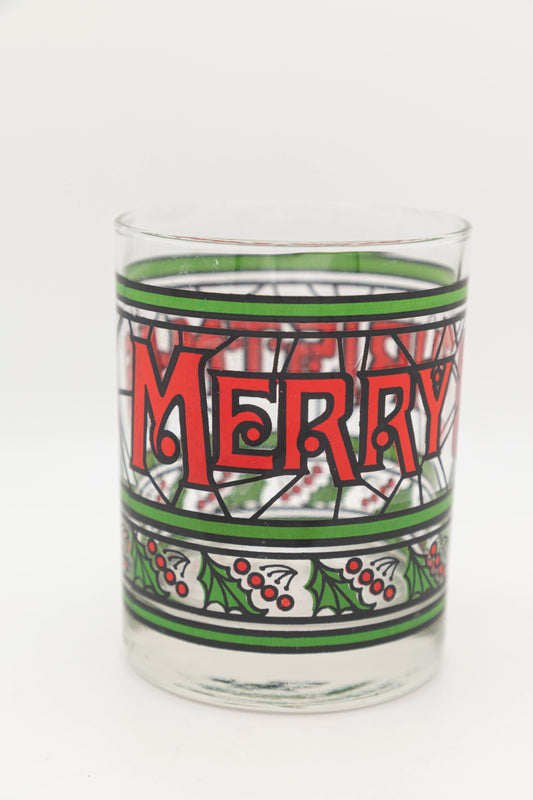 merry christmas green drinking vessel