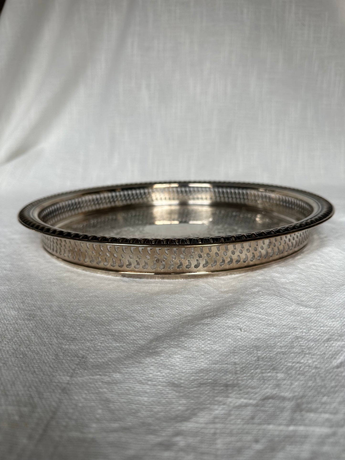 sterling silver serving tray